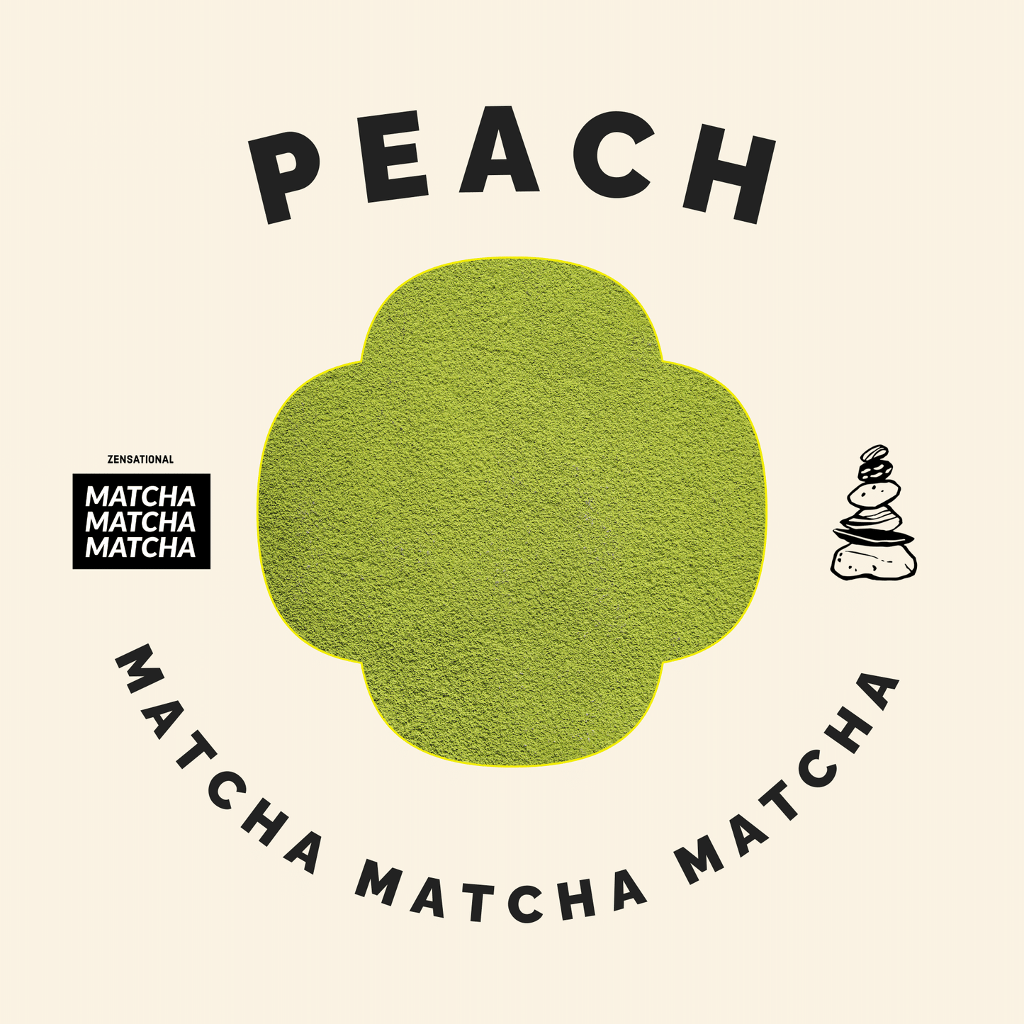 Peach Matcha. Details ->