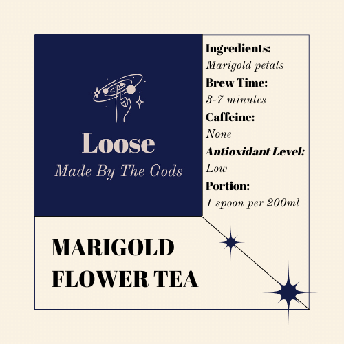 Marigold Flower Tea. Details ->