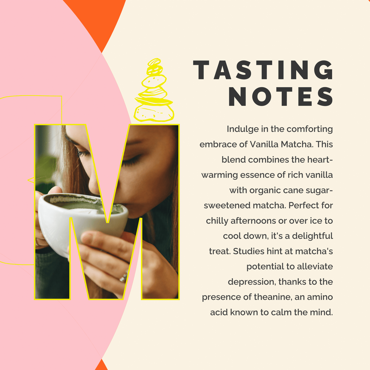 Vanilla Matcha. Details ->