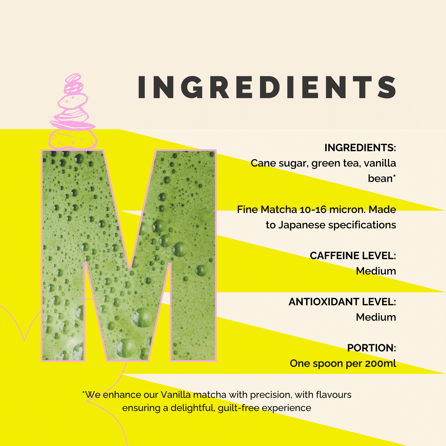 Vanilla Matcha. Details ->