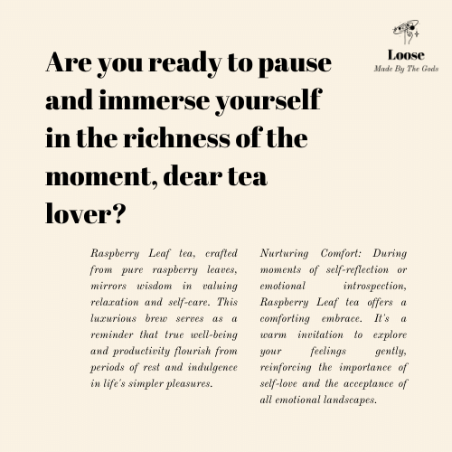 Raspberry leaf Tea. Details ->