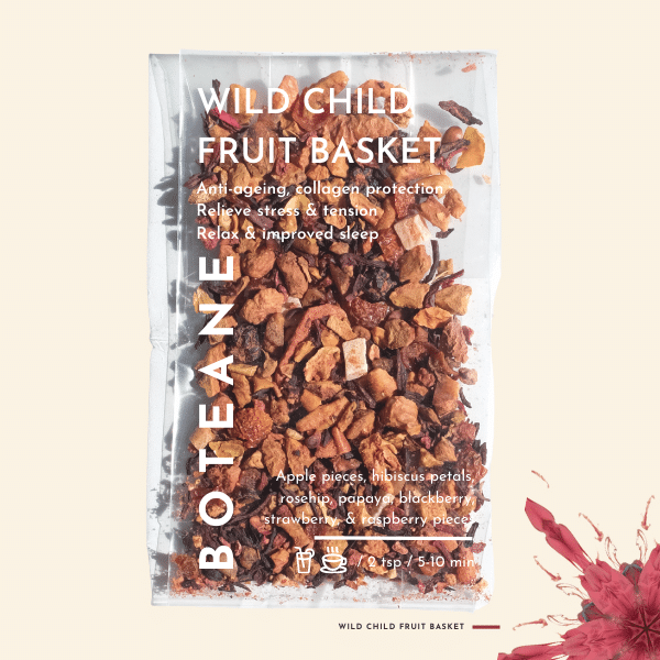 Corbeille de Fruits Enfant Sauvage. Détails ->