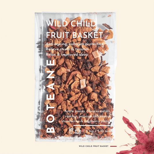 Corbeille de Fruits Enfant Sauvage. Détails ->