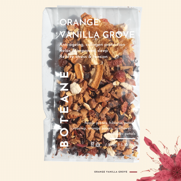 Bosquet de vanille orange. Détails ->