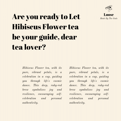 Hibiscus Flower Tea. Details ->