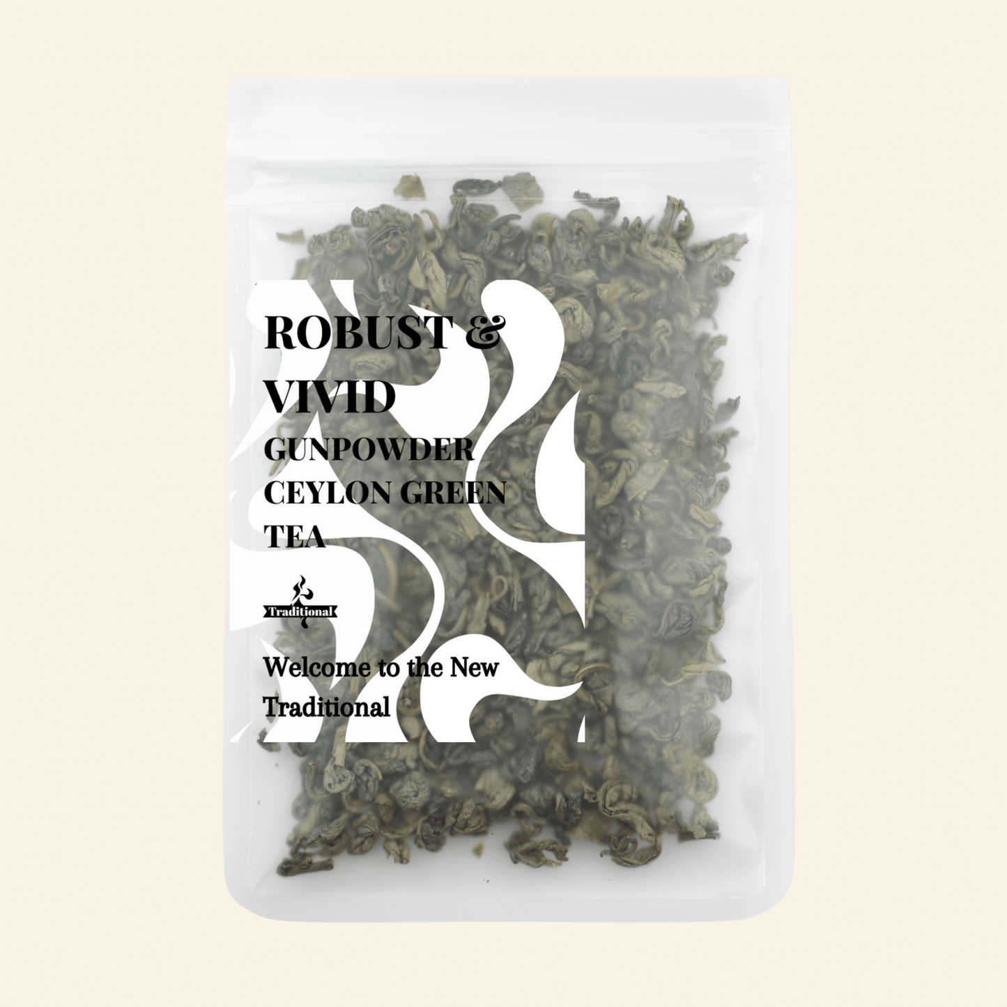 Robust & Vivid. Gunpowder Ceylon Green Tea. Details ->