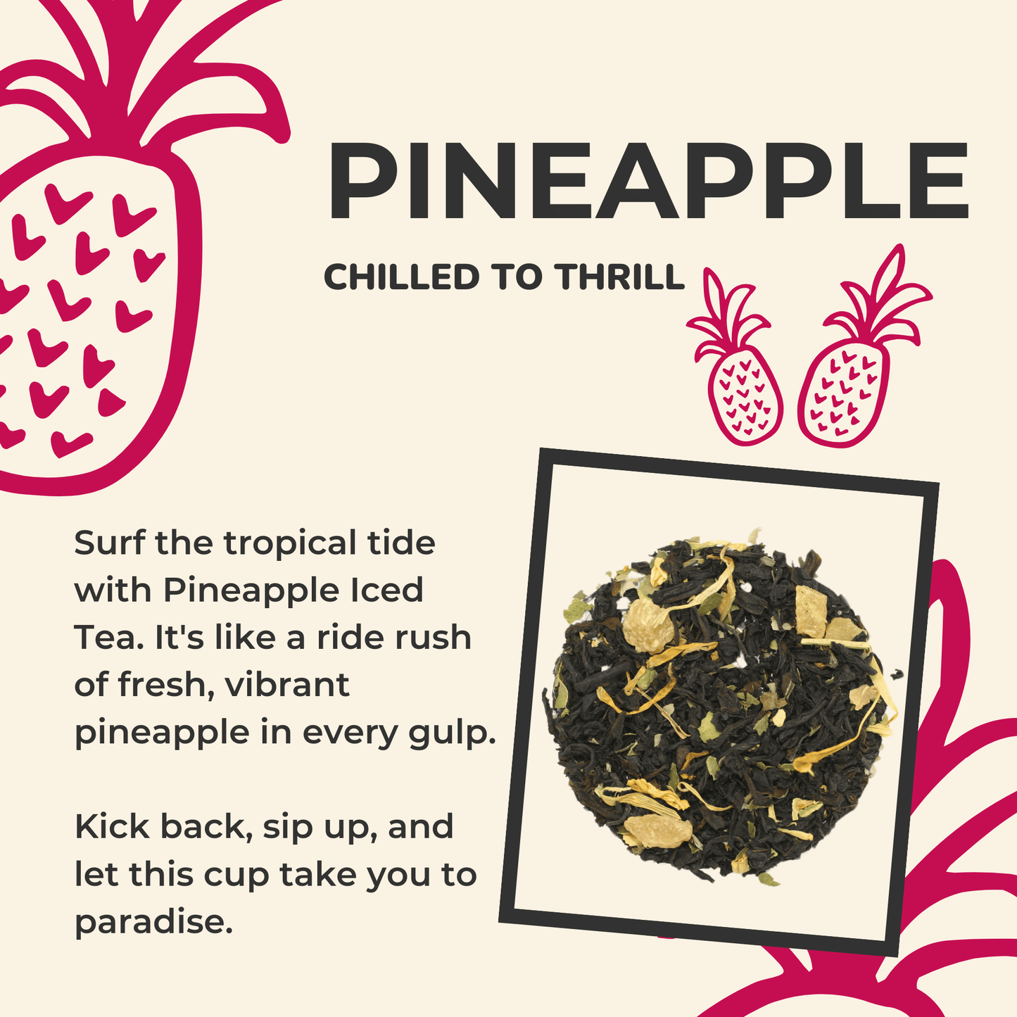 Pineapple Iced Tea. Details ->