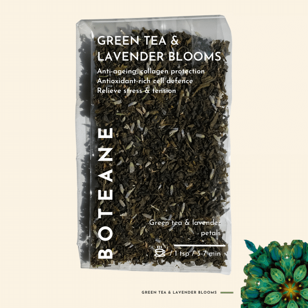 Green Tea & Lavender Blooms. Details ->