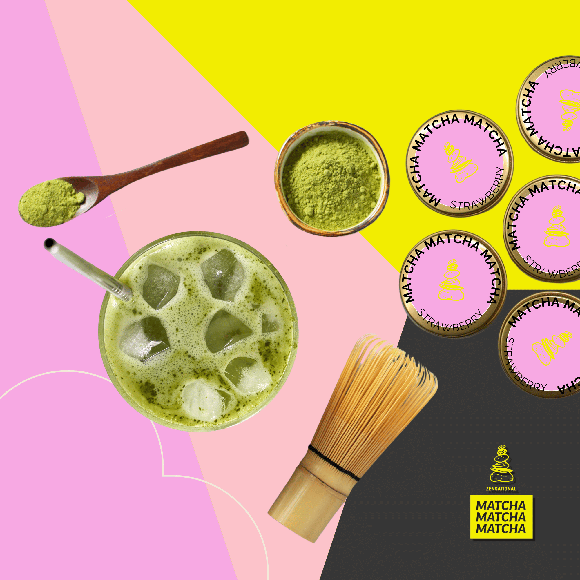 Strawberry Matcha