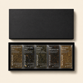 Tea box with various tea bags labeled boteane on a beige background